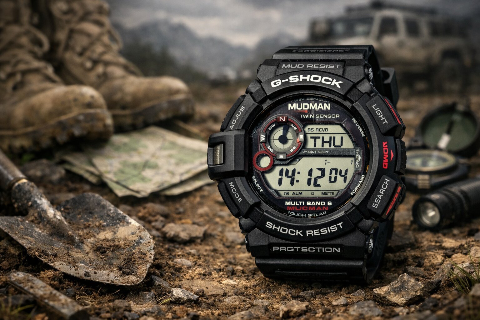 G-Shock Mudman 9300: Mud? Please.