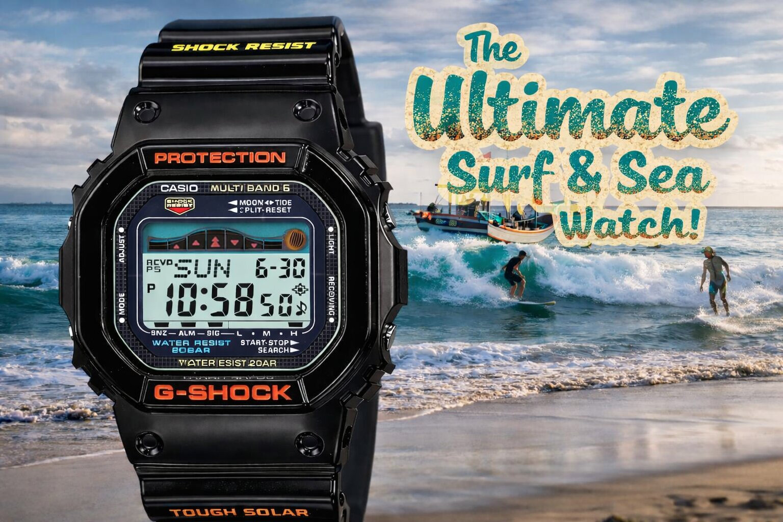 G-Shock GWX-5600: The Tide Tamer